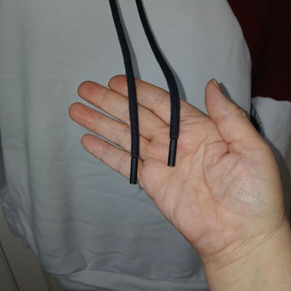 Tommy Hilfiger Hoodie Men's XL Color Block Navy Red White Pullover Sweatshirt - Picture 8 of 16